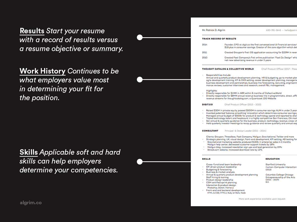 Product Owner Resume Example Free Template Download